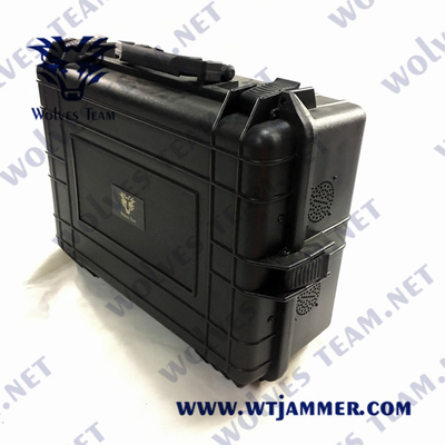 Téléphone portable de valise bloquant des bandes du dispositif 8 pour GPS WiFi GSM PCS 3G 4G 5g