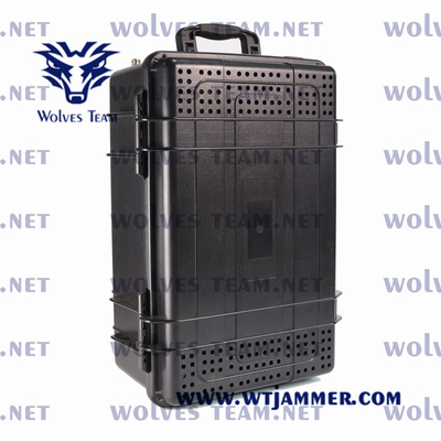 Alimentation d'énergie de brouilleur d'UHF/VHF 220V au brouilleur du talkie-walkie 5G de DC12V 4G 3G 2G 5G WiFi 2.4G/5GHZ GPSL1-L5