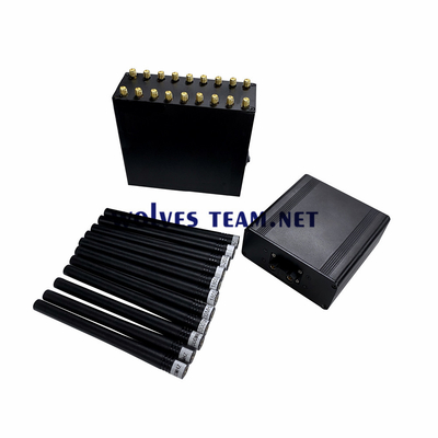 GPS RF315/antennes sans fil 2G 3G 4G 5G du brouilleur 18 de signal de VHF fréquence ultra-haute de 433MHz WiFi
