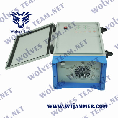 Brouilleur extérieur fixe de signal de téléphone du dresseur 3G 4G 5G de WiFi de brouilleur de signal de téléphone portable cellulaire