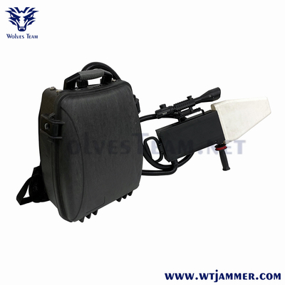 Protection du brouilleur 5000M Military VIP de signal de bourdon de GPS WIFI5.8G de sac à dos de sécurité