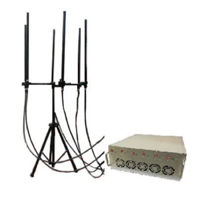 240W 8 réunit la batterie supplémentaire de polymère de lithium de 2G 3G 4G 5G WIFI de brouilleur d'intérieur de signal