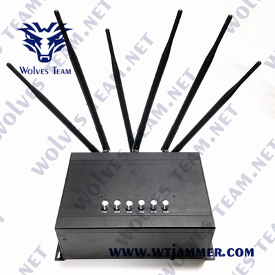 brouilleur basse fréquence CDMA de bureau GSM de signal de 30W 50-70Mhz