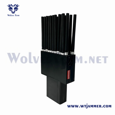 22 brouilleur rf 315/433/868MHz des bandes 2G 3G 4G 5G L1 L2 L5 Lojack WiFi GPS
