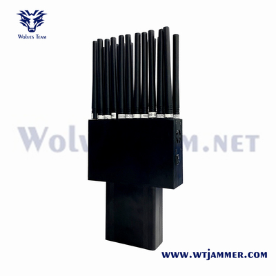 22 brouilleur rf 315/433/868MHz des bandes 2G 3G 4G 5G L1 L2 L5 Lojack WiFi GPS