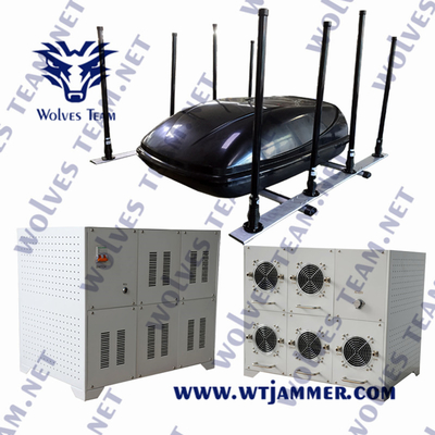 Brouilleur de Siganl de bourdon de véhicule de prix usine 2000 brouilleurs de brouilleur de WIFI GPS de bourdon de puissance élevée de mètre