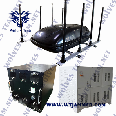 Antichoc tout en un brouilleur de Signal de bombe de téléphone portable sans fil puissant 1500W bandes complètes 20MHz-11GHz brouilleur de Signal