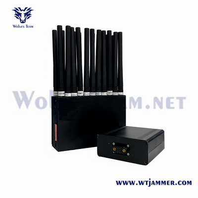 le brouilleur portatif L1 L2 L5 Lojack 22 de 22W WiFi GPS réunit 2G 3G 4G 5G