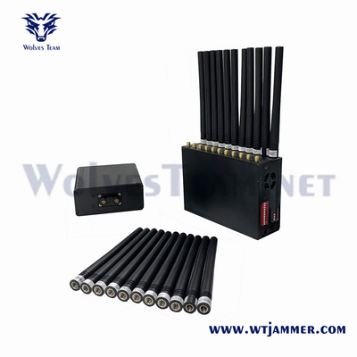 le brouilleur portatif L1 L2 L5 Lojack 22 de 22W WiFi GPS réunit 2G 3G 4G 5G