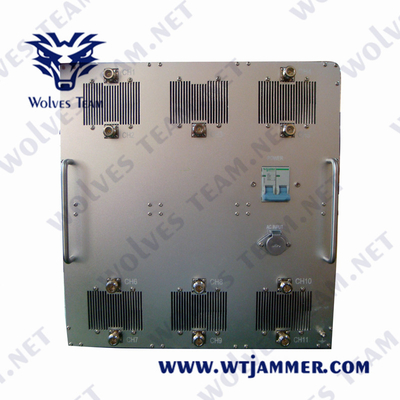 Véhicule GSM UMTS/3G 4G 5G UHF brouilleur de signal de téléphone portable brouilleur 6230-6430MHz brouilleur de signal