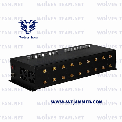 18 brouilleur puissant GPS WIFI 5.8G 3G 4G 5G de signal des antennes 30W 35W