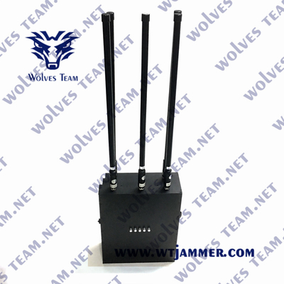 Chaîne de Bnads jusqu'à 200m du brouilleur 10 de signal de la puissance élevée 120W WIFI