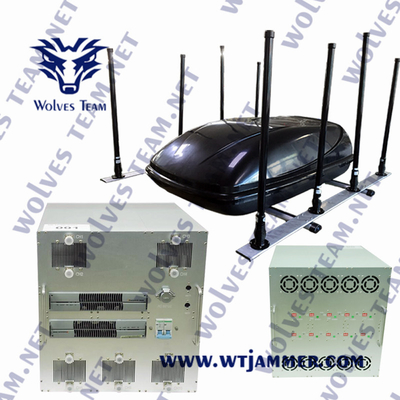 Pleine fréquence 20Mhz 6000Mhz de bande de véhicule de brouilleur portatif de signal