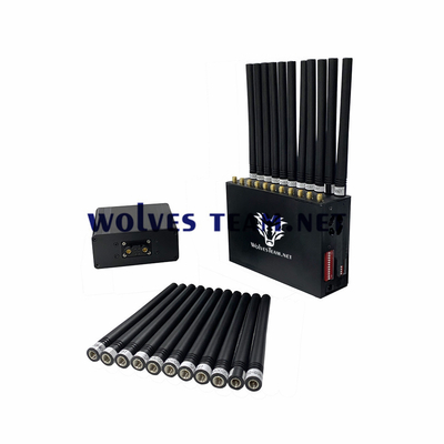 Dresseur tenu dans la main rf 315MHz 433MHz 868MHz de brouilleur de GPS de 22 bandes