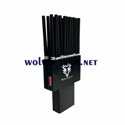 Dresseur tenu dans la main rf 315MHz 433MHz 868MHz de brouilleur de GPS de 22 bandes