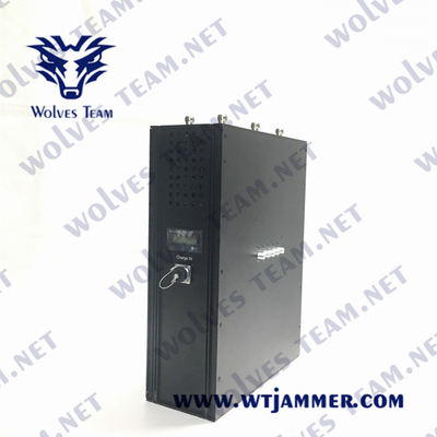 Brouilleur de signal de sac à dos d'OEM Manpack rf 200 mètres de GSM PCS 4G 5G