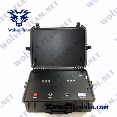 Brouilleur programmable militaire de DDS d'EIRP 25W avec la conception de sac à main