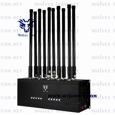 100 mètres brouilleur de signal de bureau pour téléphone portable Pour le signal GSM PCS DCS CDMA 3G 4G 5G