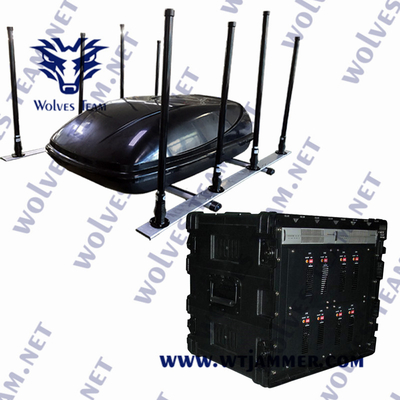 12 bandes Bomb Jammer voiture VIP Protection Sécurité étanche à l'air libre