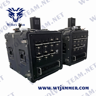 Signal téléphonique cellulaire de haute puissance 3G 4G WiFi UHF VHF Bloqueur de véhicule Bomb Jammer