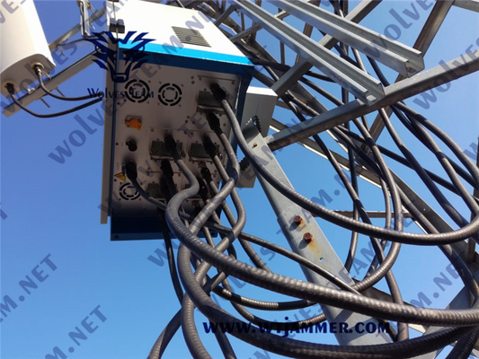 2500 mètres Protection VIP Défense RF GPS WIFI5.8G signal Drone brouilleur