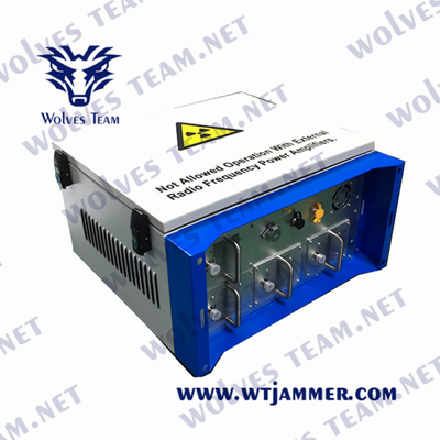 2500 mètres Protection VIP Défense RF GPS WIFI5.8G signal Drone brouilleur