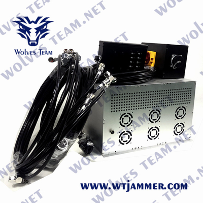 WT926706 6 bandes véhicule drone brouilleur anti-UAV brouilleur de voiture RF433MHz brouilleur