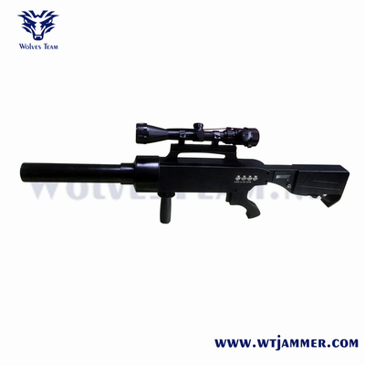 VIP Protection Drone Jammer avec batterie rechargeable et une portée de brouillage de 800 à 1200 m