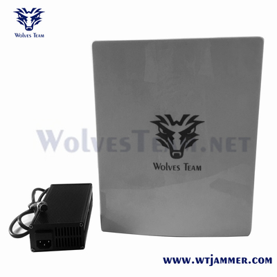 4 bandes Portable VIP Protection Sécurité 1200m GPS Wifi Drone brouilleur de signal