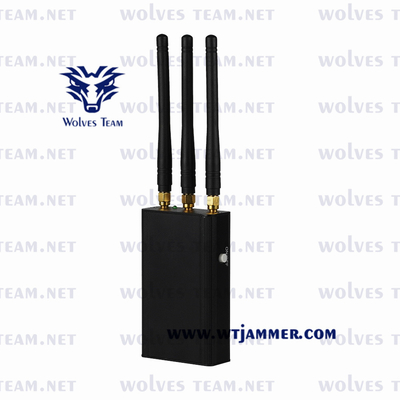 Portable RF 315/433/915MHz signal de brouilleur de télécommande de voiture brouilleur de 100 mètres
