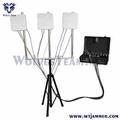 40W 8 Band Portatif sac à main WIFI2.4G WIFI5.8G 2G 3G 4G Brouilleur de téléphones cellulaires -WT808TA5-8