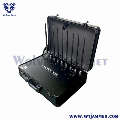 40W 8 Band Portatif sac à main WIFI2.4G WIFI5.8G 2G 3G 4G Brouilleur de téléphones cellulaires -WT808TA5-8