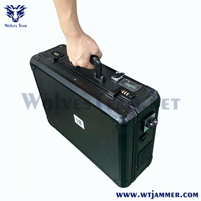 40W 8 Band Portatif sac à main WIFI2.4G WIFI5.8G 2G 3G 4G Brouilleur de téléphones cellulaires -WT808TA5-8
