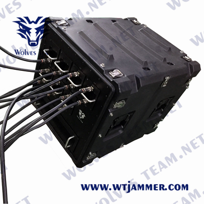 Toutes les fréquences Drone Jammer Brouilleur de signal cellulaire GSM 3G 4G 5G Brouilleur de téléphone RF