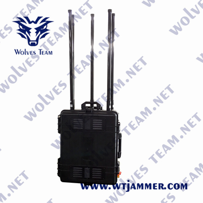 Portable Lien de démarrage extérieur GPS brouilleur GPSL1-L5 Brouilleur de signal Glonass L1/L2 GPS Brouilleur de signal portée 5000 mètres