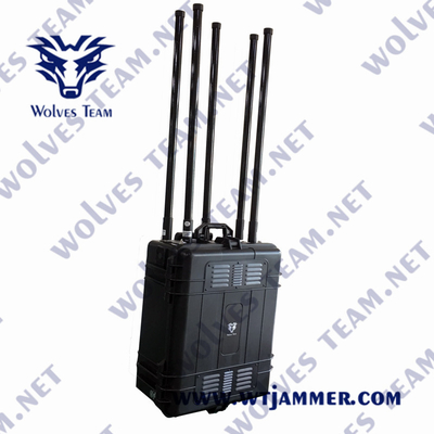 Portable Lien de démarrage extérieur GPS brouilleur GPSL1-L5 Brouilleur de signal Glonass L1/L2 GPS Brouilleur de signal portée 5000 mètres