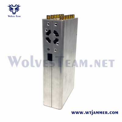 14 antennes portatives signal de brouillage Vente d'usine Pour 3G 4G 5G WiFi UHF VHF GPS Localisateur de téléphone cellulaire signal de brouilleur
