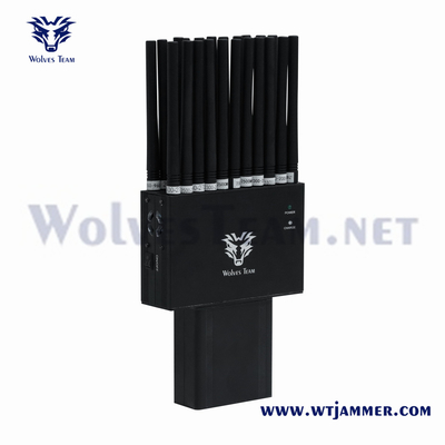 En gros 22 bandes 2G 3G 4G 5G Brouilleur GPS portable Localiseur WiFi GPS RF 315/433/868MHz Brouilleur