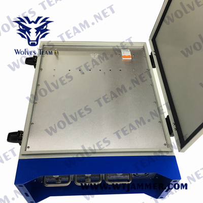 Brouilleur de signal WIFI5.8G PCS DCS 4G 5G. Chaque bande fonctionne indépendamment pour un brouillage personnalisable.