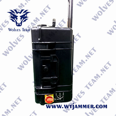 acheter Portable puissant résistant à l'eau extérieur 5G UHF VHF RF315/433/868/319MHz signal brouilleur portée jusqu'à 1000 mètres online manufacture