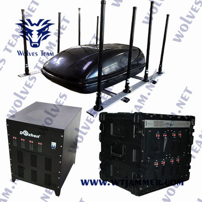 acheter High Power Vehicle IED Bomb Jammer 100MHz-7Ghz Signal Jammer up to 1000 meters online manufacture