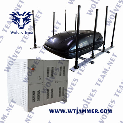 acheter High Power GPS VHF UHF Mobile Phone Jammer For VIP Protection 300-1000 meters online manufacture