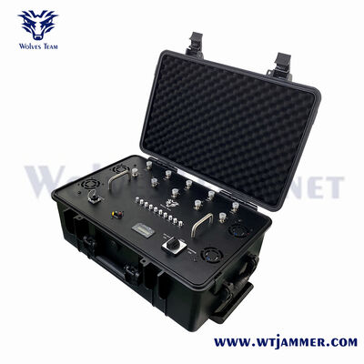 acheter 300-1000m Jamming Radius Portable Signal Jammer 700W All Cell Phone Signal Jammer online manufacture