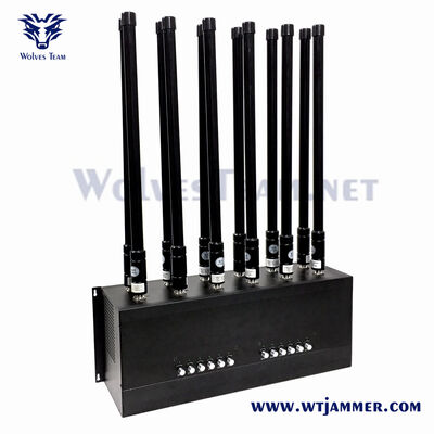 acheter Détecteur de signal intérieur 120W Portable Multi Band Téléphone cellulaire WiFi Bloqueur de signal GPS avec fréquence réglable et couverture longue portée online manufacture