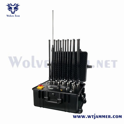 acheter Dispositif portable de brouillage des drones La technologie de télécommande sans fil assure la sécurité de l'espace aérien contre les drones non autorisés online manufacture