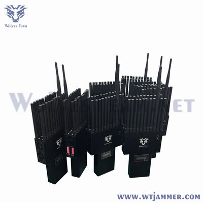 acheter Intérieur intégré à la batterie Portable 22 bandes Brouilleur de signal de téléphone cellulaire 2G 3G 4G 5G WiFi2.4g Bluetooth GPSL1-L5 Brouilleur de signal cellulaire fabrication en ligne
