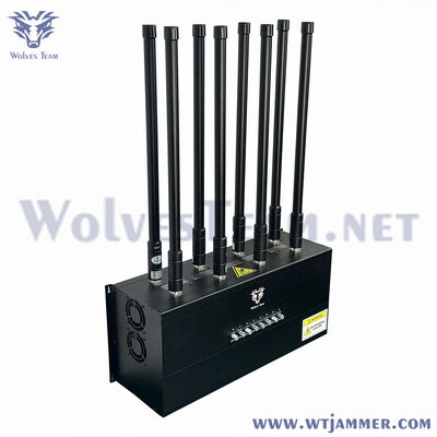 acheter Bloqueur de signal sans fil de bureau haute puissance 20W à 8 canaux fabrication en ligne