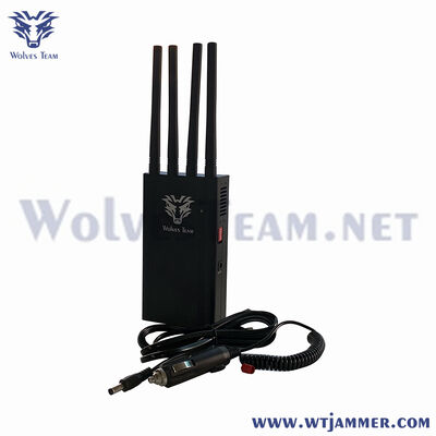 acheter Blocage de signal compact à 4 bandes, interrupteur cellulaire et sans fil à double usage fabrication en ligne