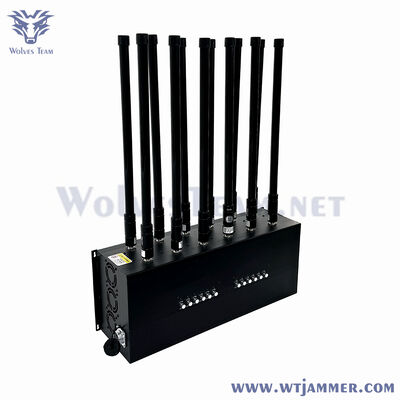 acheter 12 bandes Wi-Fi sur ordinateur de bureau Blocs de brouilleur GPS 4G 5G et réseaux mobiles fabrication en ligne