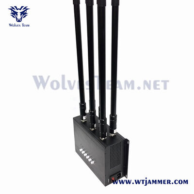 acheter 6 antennes, brouilleur de signal directionnel à longue portée, réglable de puissance, anti-drone, bloqueur GPS fabrication en ligne